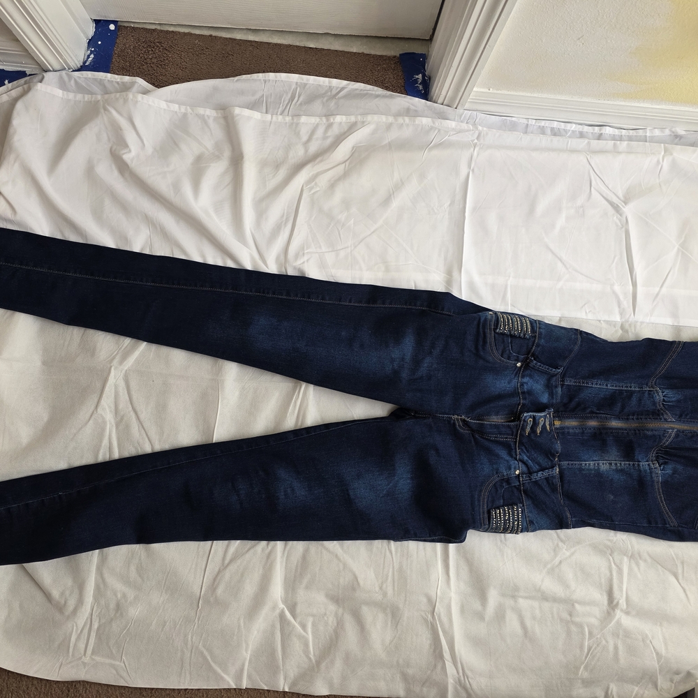 Dark Indigo Skinny Jeans for Men